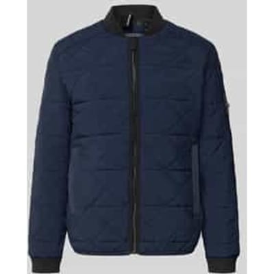 Regular fit bomberjack met mouwzak