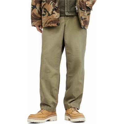 AllSaints Buck Trouser Military Green Größe: W28 | Maßgeschneiderte Hosen Outlet | Herren | Grün