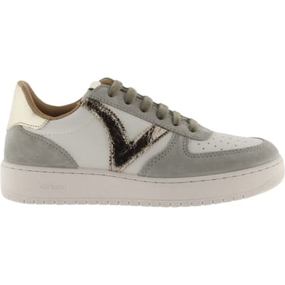 Sportschoenen van splitleer met metallic effect voor dames Victoria Madrid