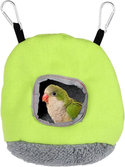 Warm Vogelnesthuis voor Kleine Huisdieren - Zachte Pluche Hangmat voor Winterbescherming