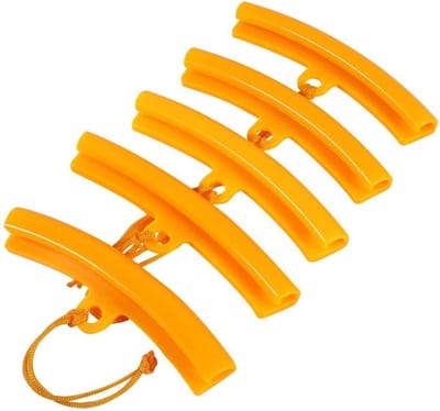 Velgbeschermers - Bandenwisselaar Bescherming - Banden Wisselen - Zacht Polyurethaan - 5 Stuks - Oranje