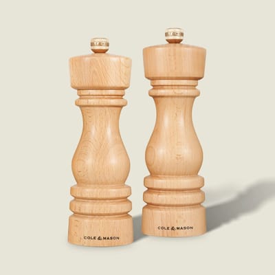Cole & Mason London Beech Peper- & zoutmolen - 18cm