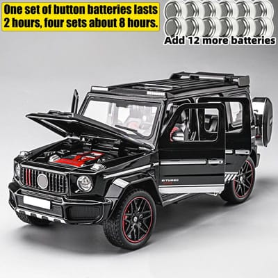 1:24 Mercedes Benz G800 Legering Metaal Diecast Model Hoge Simulatie Auto Huis Trendy En Bureau Display Ornament Verjaardagscadeau Speelgoed