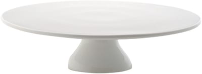 Taartstandaard - Serveerschaal Cake - Taarten Presenteren - Brede Stabiele Voet - 33cm Diameter - Wit