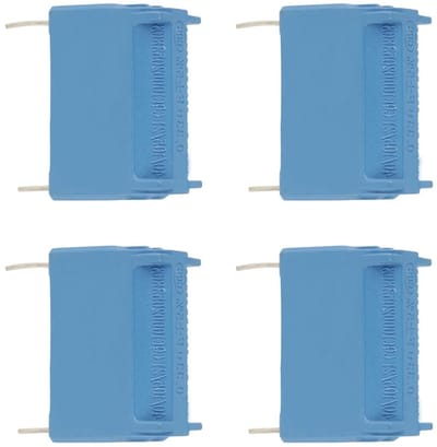 Inductie Condensatoren - Reparatieset Componenten - Hoge Frequentie Circuits - Zelfherstellend Vlamvertragend - 10 Stuks 0.33uF - Blauw