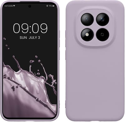 kwmobile telefoonhoesje geschikt voor Xiaomi Redmi Note 15 Pro+ 5G / Poco M8 Pro 5G - Hoesje voor smartphone - Precisie camera uitsnede - In lavendel