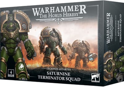 Beeldje Games Workshop Warhammer 30k - Legiones Astartes : Saturnine Terminators