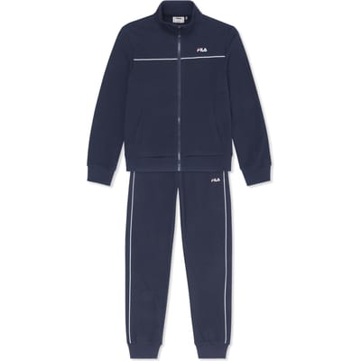 FILA Campostino Regular Track Suit Black Iris Size: 170/176 | Jackets Outlet | Unisex | Blauw