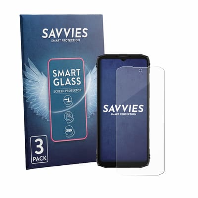 3 Stuks Savvies Screenprotector - geschikt voor Doogee Blade 10 Energy - beschermfolie glas transparant