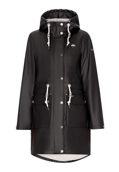 Schmuddelwedda Mackintosh Dames zwart