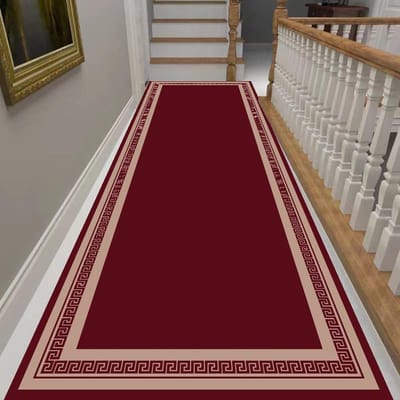 Geometrisch Woonkamer Vloerkleed Gang Hal Tapijt Huisdecoratie Kristal Velvet Antislip Keuken Slaapkamer Vloerkleed Deurmat 90x100cm