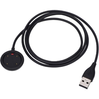 Smartwatch Laadkabel Geschikt voor Polar Vantage V Vantage M GRIT X Ignite Smartwatch Magnetische Oplader Kabel black