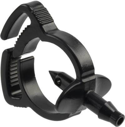 Dailygoods- Wateraansluitingen Set van 10 - Zelfborende Aansluitingen Ø5 mm - Klemband voor Druppelirrigatie Ø16-18 mm - Irrigatiesysteem - Eenvoudige Installatie - Irrigatiekoppelingen
