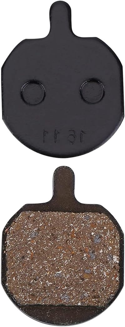 Lichte Remblokken voor Mountainbikes, 4 Paar Schijfremblokken, Geschikt voor Hayes Sole MX2/3/4/5 CX5 GX-C GX2