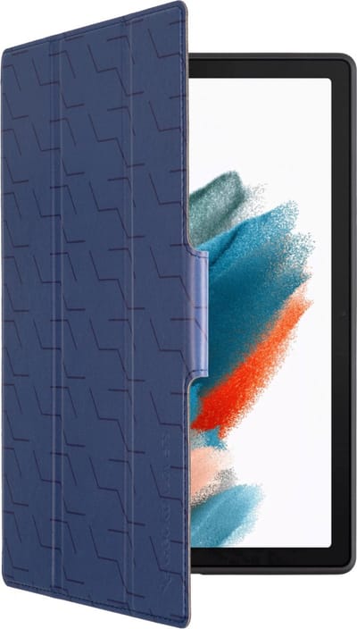 Gecko Covers geschikt voor Samsung Galaxy Tab A8 - Kinderhoes - Blauw