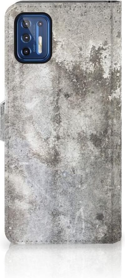 Motorola Moto G9 Plus Bookcase Beton Print