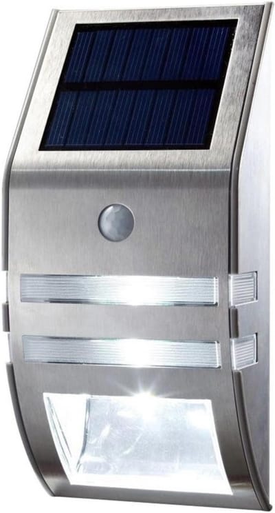 LED Buitenlamp op Zonne-energie met PIR Bewegingssensor voor Tuin en Pad