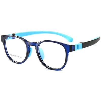 Afneembare kinderblauwlichtbestendige bril Kinderen siliconenrubber Cat Eye Jongens Meisjes Spektakel Spektakel Zacht frame