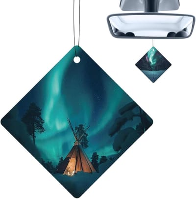 Auto Luchtverfrisser - Hangende Decoratie - Auto Verfrissen - Plantenextracten - 10 x 10 cm - Meerdere Designs
