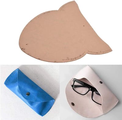 Acryl sjabloon voor brillenkoker en tas, DIY leren vorm voor creatieve projecten en handwerk