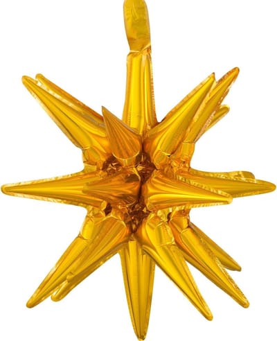 Amscan - Folieballon Magic Star klein Goud - 45 x 50 cm