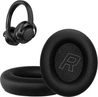 kwmobile 2x oorkussens geschikt voor HyperX Cloud Mix 2 - Earpads voor koptelefoon in zwart