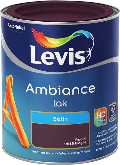 Levis - Ambiance Lak Satin - Fragiel - 0,75 L
