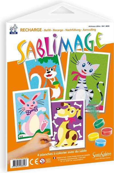 SentoSphère Sablimage Navulling Vrolijke Dieren
