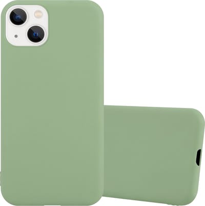 Cadorabo Hoesje geschikt voor Apple iPhone 14 in CANDY PASTEL GROEN - Beschermhoes gemaakt van flexibel TPU silicone Case Cover