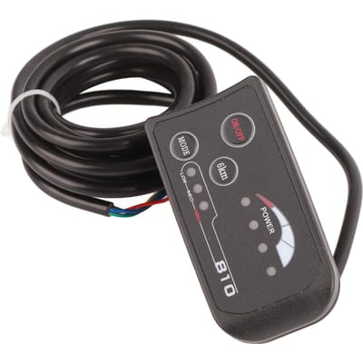 Elektrische Fiets 810 LED Display Met 5-Draads Kabel Bedieningspaneel black