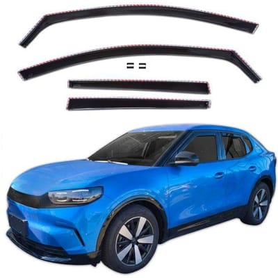Luchtafweerders - Ford Capri EV (2025+) - UV-bestendig acryl - Gekleurde afwerking - Set 4 stuks