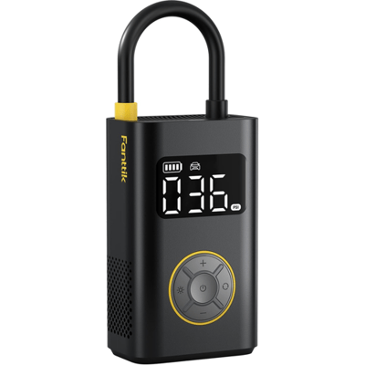 Fanttik X9 Pro draagbare bandenspanner voor compacte auto, 1-minuut snel opblazen, elektrische fietspomp met digitale bandenspanningstester, 150 PSI