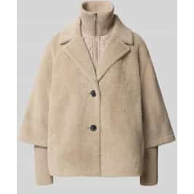 Tom Tailor - Gezellige capejas in 2-in-1-look - Maat XXL - soft taupe grey