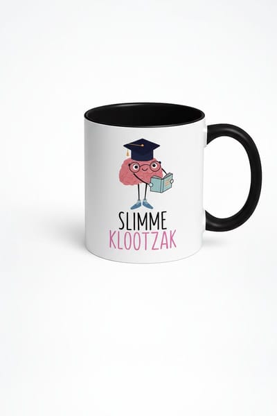 Slimme Klootzak Mok - Grappige Koffiemok voor Slimmeriken