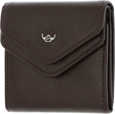 Golden Head Leren portemonnee Valencia Damen-Minischeintasche 1005 Bronze donkerbruin