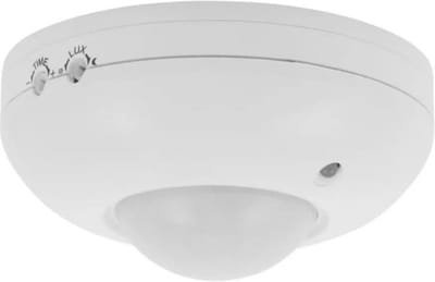 Kanlux S.A. - Bewegingssensor opbouw 360° - IP20 - PIR infrarood bewegingsmelder - 230V max. 1200W - Wit