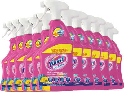 Vanish Vlekverwijderaar 4-in-1 Spray 940ml - 12 Stuks - Voordeelverpakking