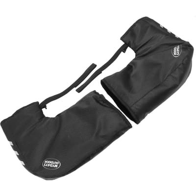 Eén Paar Fietsstuurhandschoenen Waterdicht Reflecterend Fietsstuur Handbeschermer voor Winterfietsen