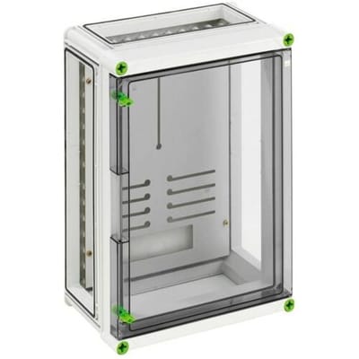 Spelsberg Meterkast, beschermingsgraad IP65, slagvastheid IK08, beschermingsklasse II, nominale isolatiespanning 400V AC, halogeenvrij, 02100301