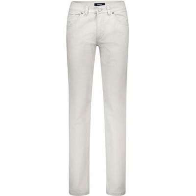 Gardeur Broek Bill Leisure Luxury Supima Cotton Stretch Frosted Dye Finish Licht Grijs / male