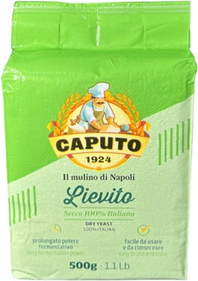Caputo Lievito Actieve Droge Gist 500 Gram | Zelf Brood Bakken | Zelf Pizza Maken | Broodbakmachine Gist | Pizzaoven Gist | Broodrooster | Deegbak | Zelf Deeg Maken | Vegan |