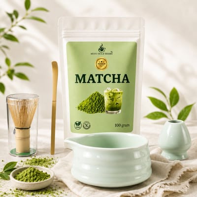 Mito matcha set - 5 delige set - Mito Matcha 100 gram