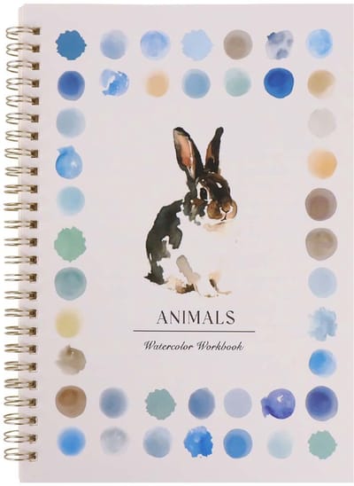 Aquarel Kleurboek voor beginnersvriendelijke schilderset - aquarel werkboeken - kunst ambachten benodigdheden cadeau geschikt - voor alle waterkleurliefhebbers - 1 stuk(Dieren)