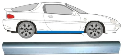 Reparatie dorpel voor Mazda MX-3 1992-1998 / Links = Rechts (symmetrisch)