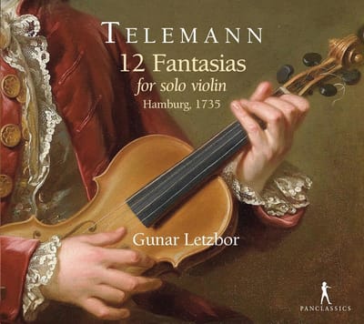 Gunar Letzbor - Telemann: 12 Fantasias For Solo Violin (CD)