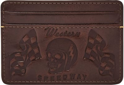 FOSSIL Kaarthouder Bronson Card Case Espresso Donkerbruin