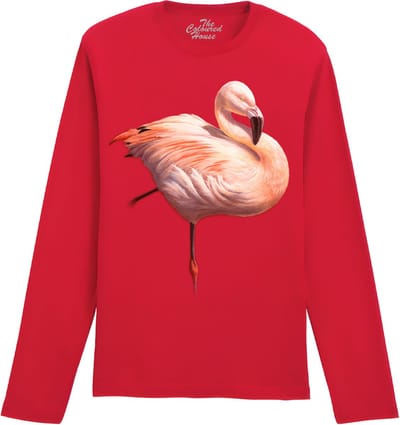 Flame Flamingo The Coloured House Longsleeve T-shirt XXL