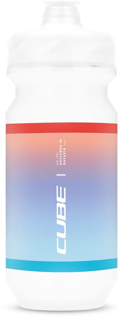 CUBE Bidon 500 TEAMLINE WHITE/BLUE/RED
