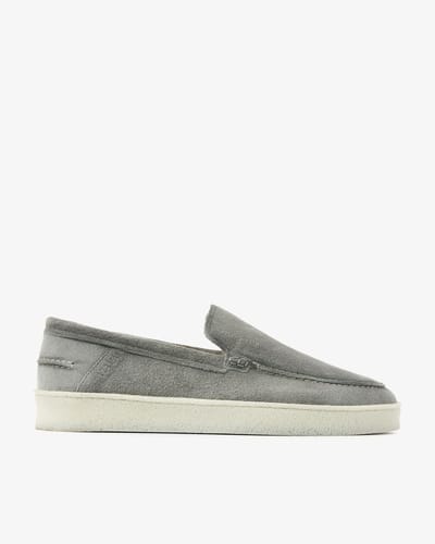 VIA VAI Zane Tyler Loafers Heren - Suède - Grijs - Maat 43