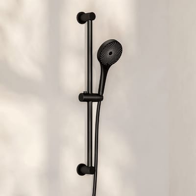LOMAZOO Doucheset met Handdouche 150 cm Zwart